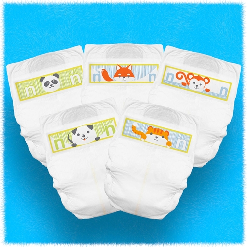 MON706277CS - First Quality - First Quality Cuties&reg; Diapers, Up to 10 lbs. Size N, 168/CS