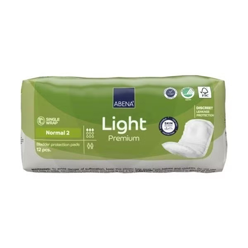 MON1117090CS - Abena - Light Absorbency 10" Bladder Control Pads, 144/CS