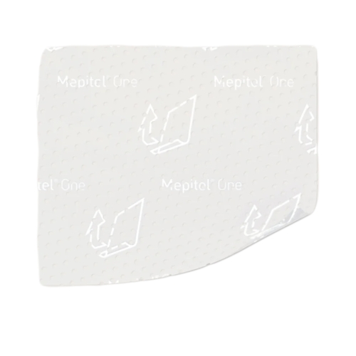 MON709084EA - Molnlycke Healthcare - Molnlycke Healthcare Silicone Dressing Mepitel One Polyurethane Net 3" x 4"