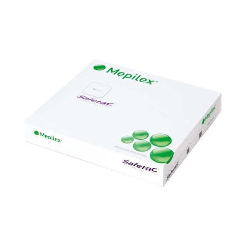 MON712210EA - Molnlycke Healthcare - Molnlycke Healthcare Foam Dressing Mepilex 4" x 8" Rectangle Sterile
