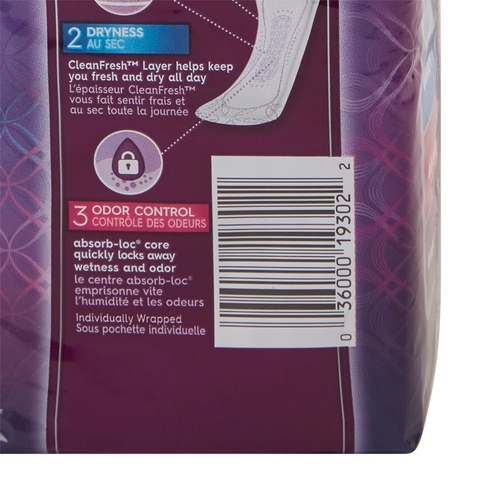 MON714187CS - Kimberly Clark Professional - Kimberly Clark Professional Poise&reg; Incontinence Liner With Absorb-Loc&reg;, 24/PK, 8/CS (192 total)
