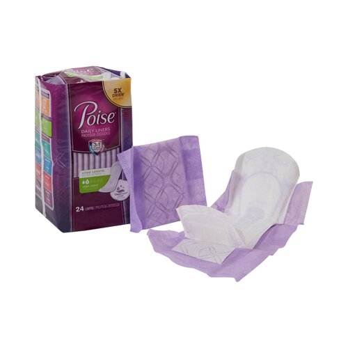 MON714187CS - Kimberly Clark Professional - Kimberly Clark Professional Poise&reg; Incontinence Liner With Absorb-Loc&reg;, 24/PK, 8/CS (192 total)