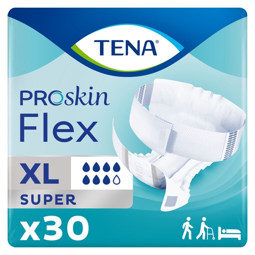 TENA ProSkin TENA® ProSkin™ Flex Brief, Maximum Absorbency, Size 20/X-Large  - Essity 67807 CS - Betty Mills