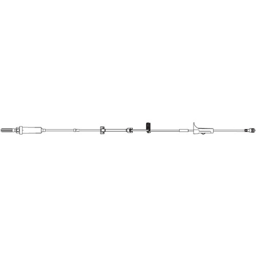 MON718898CS - B. Braun - Pump IV Set Infusomat&reg; Space 60 drops/mL, 24/CS
