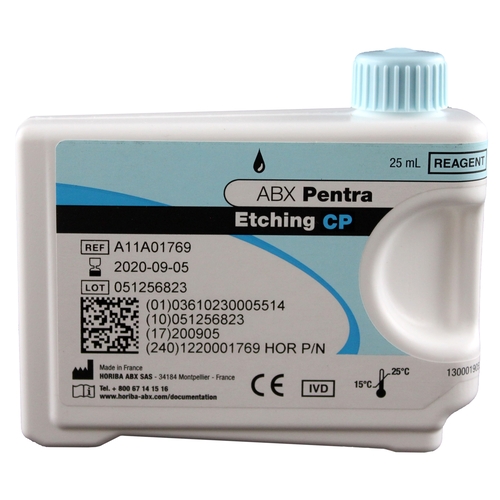 MON721535EA - Horiba - System Fluid ABX Pentra Eching Solution CP For ABX Pentra 400 Clinical Chemistry Analyzer 25 mL, 1/EA