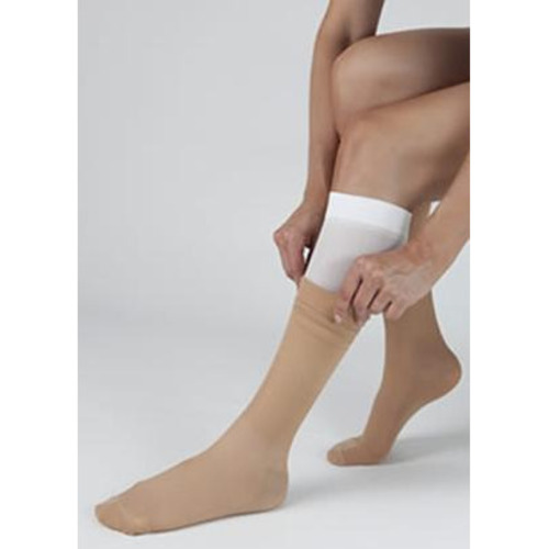 MON721985PR - Carolon Company - Compression Stockings Class II Knee-high B Beige, 2EA/PR