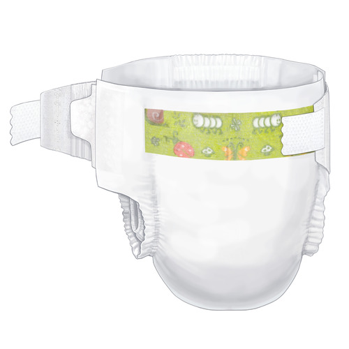 MON724715CS - Cardinal Health - Curity&trade; Baby Diapers - Size 2, 12-18 lbs, 272/CS