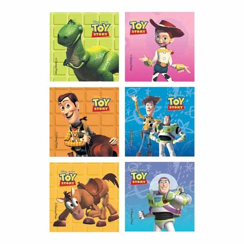 Toy Story Value Stickers 100 per Roll, 1-5/8 inch - Betty Mills