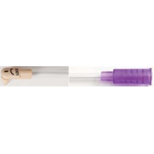 MON727976EA - Applied Medical Technologies - Applied Medical Technologies Right Angle Connector With Bolus Adapter Mini ONE 24", Purple