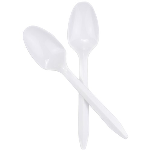 MON730273CS - McKesson - Spoon Medi-Pak&reg; General Purpose White Polypropylene, 1000EA/CS