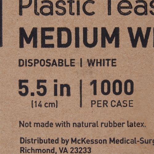 MON730273CS - McKesson - Spoon Medi-Pak&reg; General Purpose White Polypropylene, 1000EA/CS
