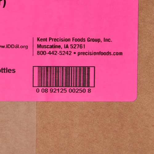 MON734893EA - Kent Precision Foods - Kent Precision Foods Thickened Water Thick-It Clear Advantage 8 oz. Bottle Unflavored Ready to Use Nectar Consistency, 1/EA