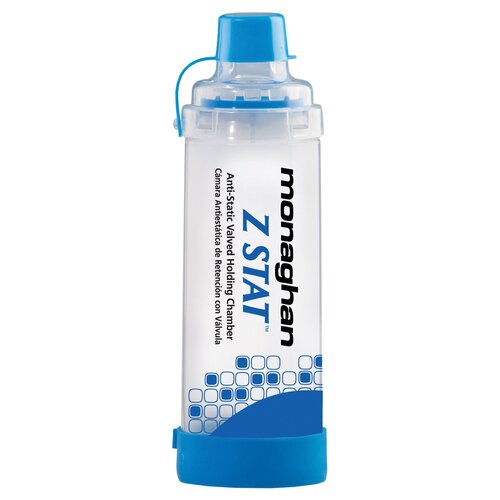 MON735162EA - Monaghan Medical - Monaghan Medical AEROCHAMBER PLUS&reg; Z STAT&reg; anti-static aVHC w/LRG ComfortSeal&reg; Mask