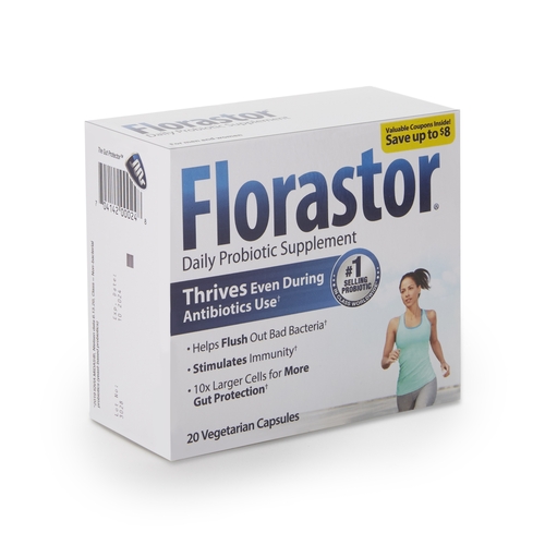 MON736087BX - Biocodex - Probiotic Dietary Supplement Florastor&reg;, 20/BX