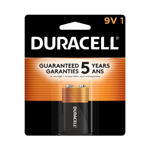 Batterie alkaline 9v duracell