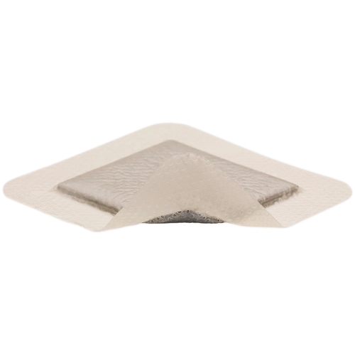 MON738650EA - Molnlycke Healthcare - Molnlycke Healthcare Foam Dressing with Silver Mepilex Border Ag 3" x 3" Square