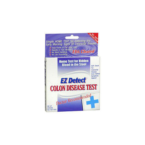 MON739654BX - Biomerica - Cancer Screening Test Kit EZ Detect Fecal Occult Blood Test (FOBT) 5 Tests CLIA Waived, 5 per Box