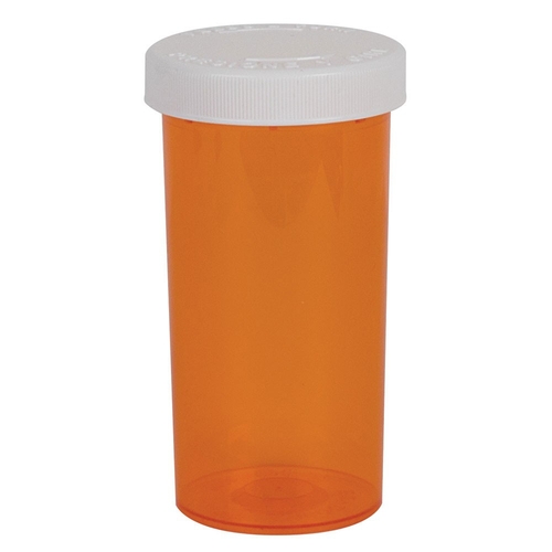 MON739960CS - Apothecary Products - Prescription Vial Ezydose Push & Turn 60 DRAM Amber, 70/CS