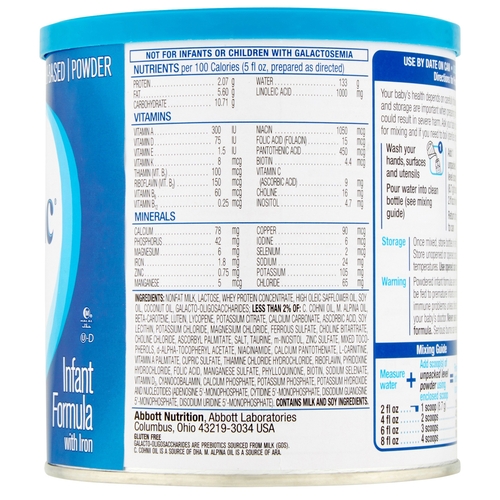 MON746696CS - Abbott Nutrition - Abbott Nutrition Similac&reg; Advance Infant Formula - 12.9 oz