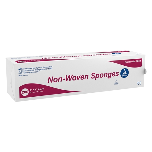 MON747210CS - Dynarex - Dynarex Sponge 4-Ply, 4000 EA/CS