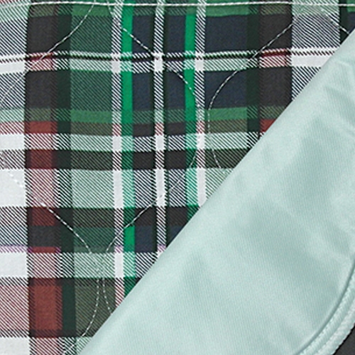 MON747329EA - Beck's Classic - Beck's Classic Underpad Plaidbex 30" x 36" Reusable Polyester / Rayon Heavy Absorbency