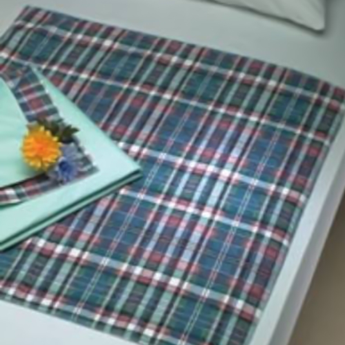 MON747329EA - Beck's Classic - Beck's Classic Underpad Plaidbex 30" x 36" Reusable Polyester / Rayon Heavy Absorbency