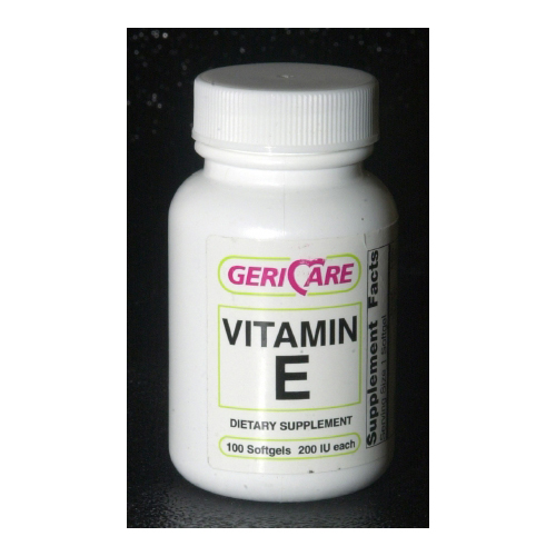 Bettymills Vitamin E Supplement 0 Iu Strength Softgel 100 Per Bottle Mckesson