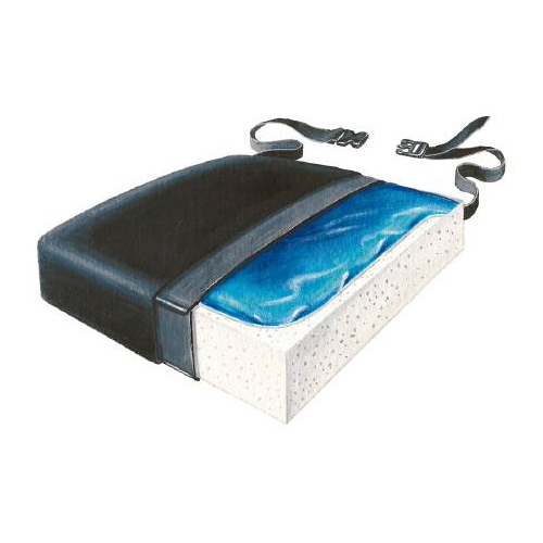 Medline Foam Wedge Cushions with Gel - MSCWG1816