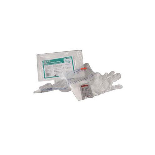MON762999CS - Coloplast - Coloplast Intermittent Closed System Catheter Self-Cath&reg; Coude Olive Tip 16 Fr. Without Balloon PVC
