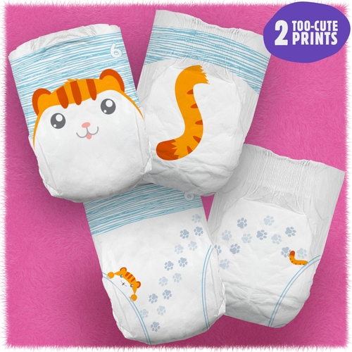 MON763396CS - First Quality - First Quality Cuties&reg; Diapers, Over 35 lbs. Size 6, 92/CS