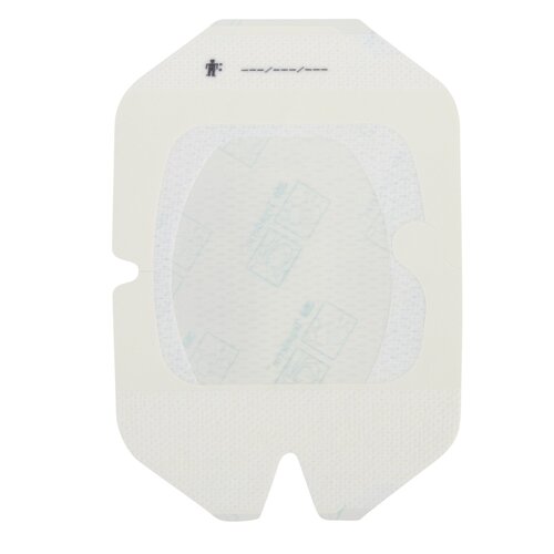 MON764489CS - 3M - 3M IV Advanced Securement Dressing Tegaderm Film 4 x 4-3/4" Rectangle Sterile, 200 EA/CS