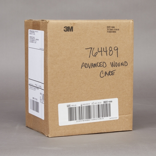 MON764489CS - 3M - 3M IV Advanced Securement Dressing Tegaderm Film 4 x 4-3/4" Rectangle Sterile, 200 EA/CS