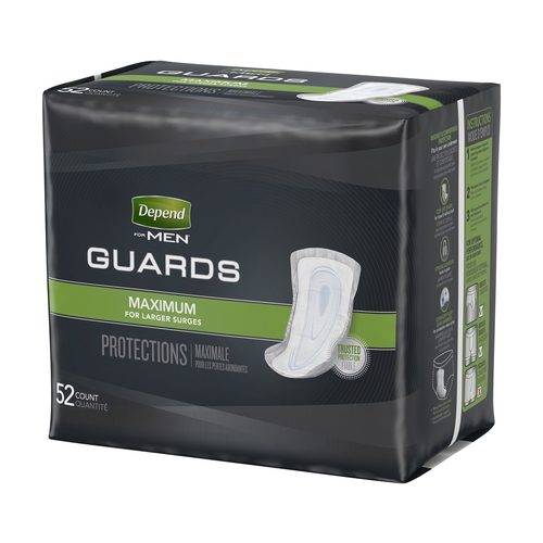 MON764551CS - Kimberly Clark Professional - Kimberly Clark Professional Depend&reg; 5.5" x 12" Guards for Men, 104/CS