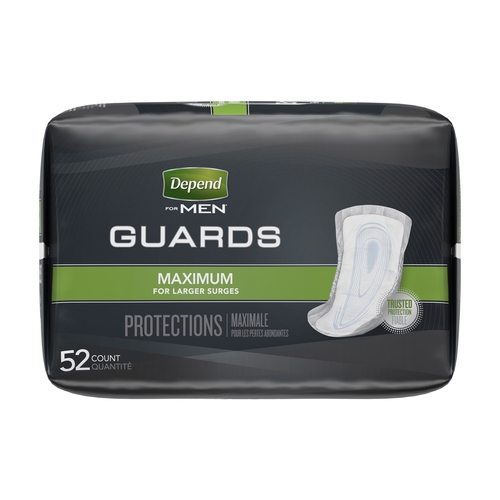 MON764551CS - Kimberly Clark Professional - Kimberly Clark Professional Depend&reg; 5.5" x 12" Guards for Men, 104/CS