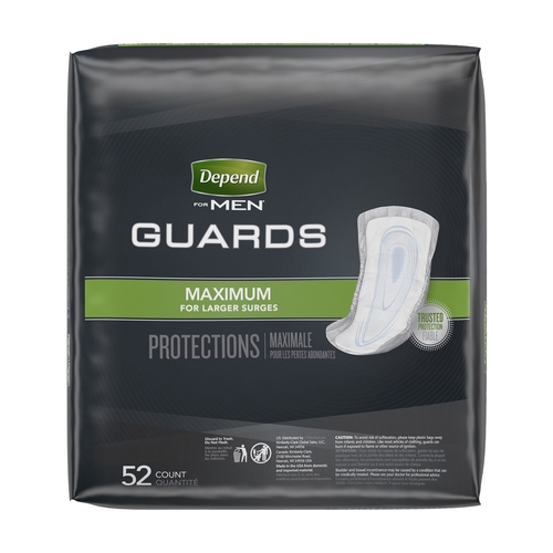 MON764551CS - Kimberly Clark Professional - Kimberly Clark Professional Depend&reg; 5.5" x 12" Guards for Men, 104/CS
