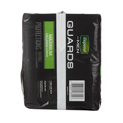 MON764551CS - Kimberly Clark Professional - Kimberly Clark Professional Depend&reg; 5.5" x 12" Guards for Men, 104/CS