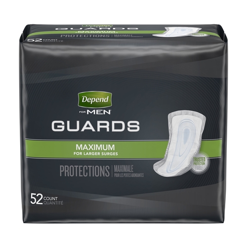 MON764551CS - Kimberly Clark Professional - Kimberly Clark Professional Depend&reg; 5.5" x 12" Guards for Men, 104/CS