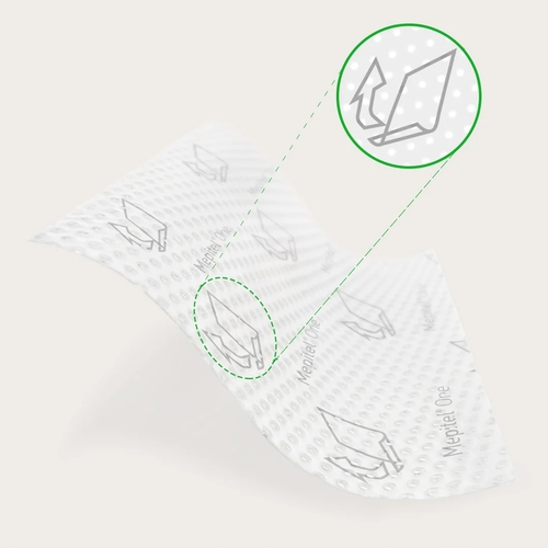 MON765672EA - Molnlycke Healthcare - Molnlycke Healthcare Silicone Wound Dressing Mepital One 2" x 3"