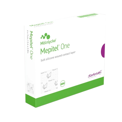 MON765672EA - Molnlycke Healthcare - Molnlycke Healthcare Silicone Wound Dressing Mepital One 2" x 3"
