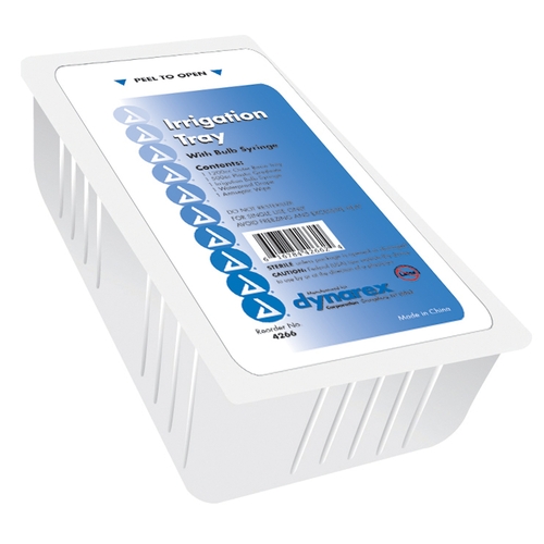MON768379CS - Dynarex - Irrigation Tray Disposable, 20 EA/CS