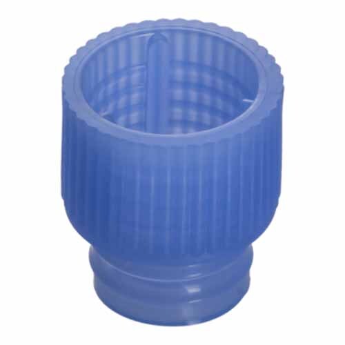 MON769183CS - Sarstedt - Sarstedt Tube Closure LDPE Push Cap Blue For use with 12 mm Diameter Tubes NonSterile, 10000 per Case