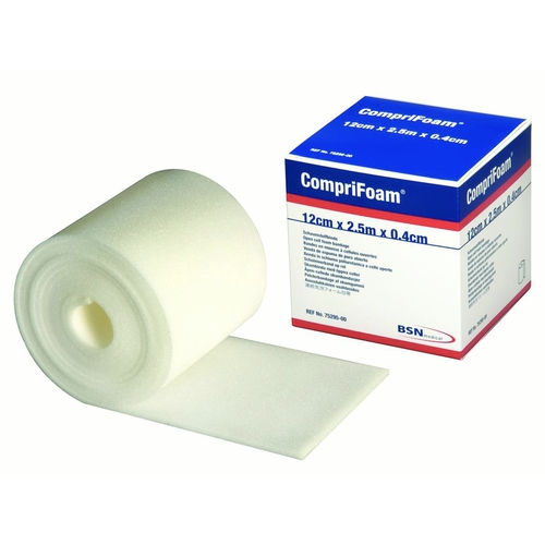 MON773866CS - BSN Medical - Foam Padding Bandage CompriFoam 4.7" x 3 Yard, 16 EA/CS