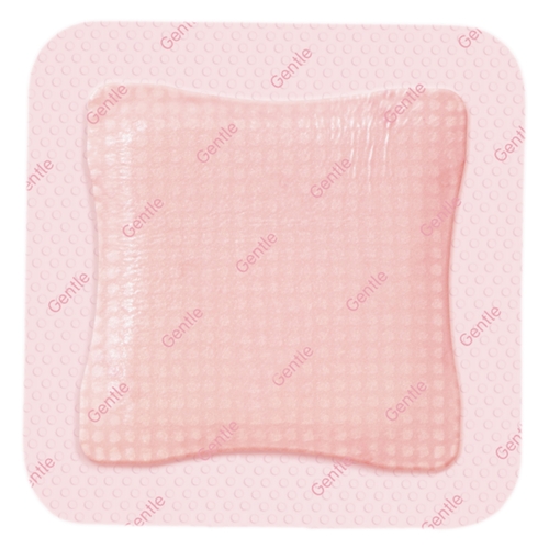 MON774549CS - Smith & Nephew - Smith & Nephew Foam Dressing Allevyn Gentle Border Lite 2" x 2" Square Adhesive Sterile, 10EA/BX 6BX/CS
