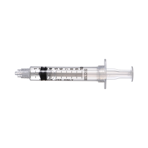 MON775445CS - Sol-Millennium Medical - General Purpose Syringe Sol-Care 10 mL Individual Pack Luer Lock Tip Retractable Safety, 800 EA/CS