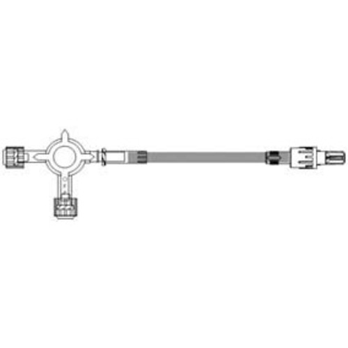 MON775656CS - ICU Medical - ICU Medical IV Extension Set ICU 8 Inch Tubing Without Filter, 50/CS