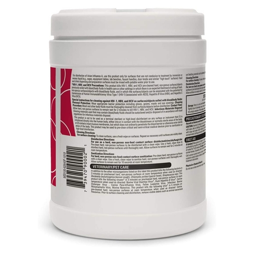 MON776909CS - McKesson - McKesson Wipe Disinf Opticide 100/CT 6Ct/CS, 600 EA/CS