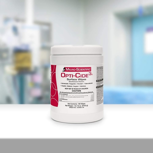 MON776909CS - McKesson - McKesson Wipe Disinf Opticide 100/CT 6Ct/CS, 600 EA/CS