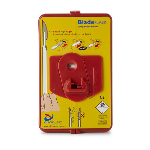 MON781453CS - Myco Medical Supplies - Myco Medical Supplies Scalpel Blade Remover QLICKSMART&reg; 100 Blade Capacity