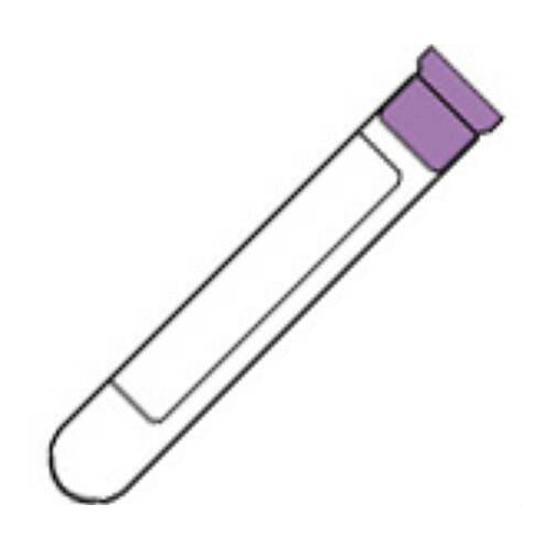 Bettymills Vacutainer Venous Blood Collection Tube Whole Blood K2 Edta 13 X 75 Mm 3 Ml Lavender Conventional Closure Plastic Tube 3675 Bx