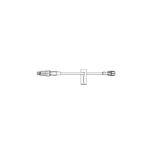 MON787547CS - B. Braun - IV Extension Set Caresite&reg; Needle-Free Port Standard Bore 6 Inch Tubing Without Filter Sterile